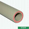 Résistance de haute température du tuyau renforcée par fibre de verre composée PN25 de PPR